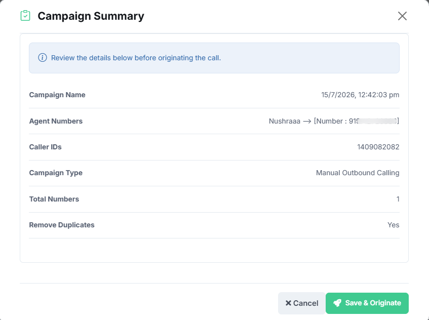 Campaign Summary
