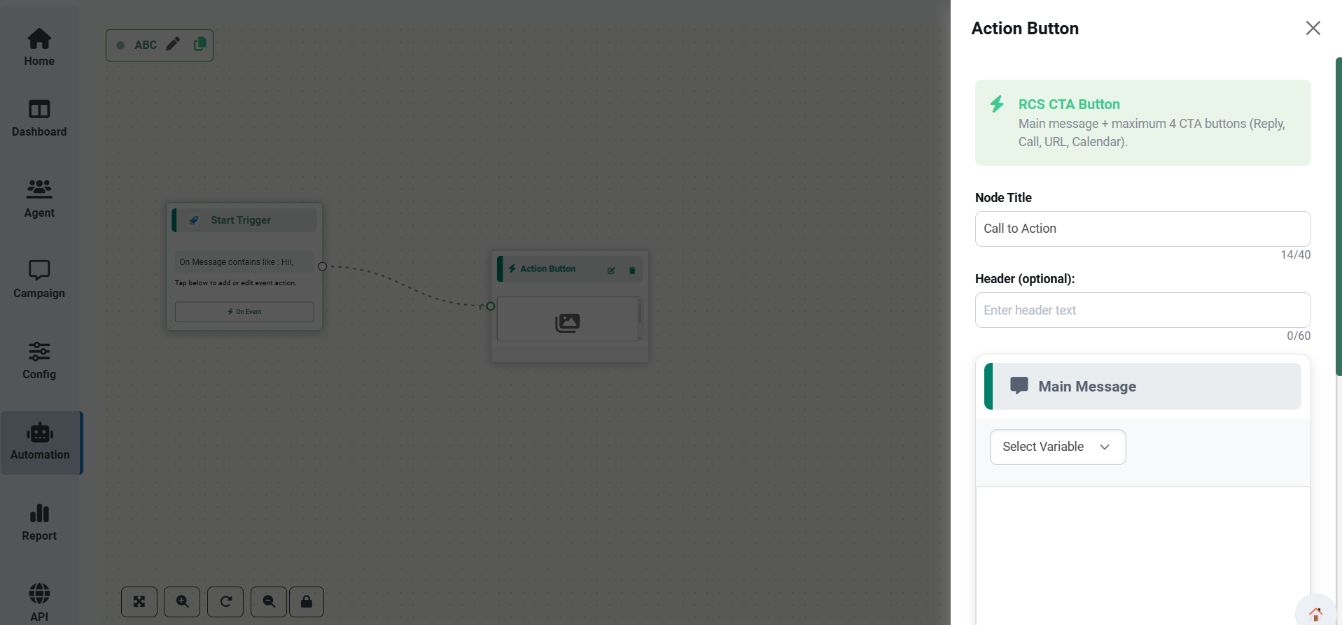 Action Button Node