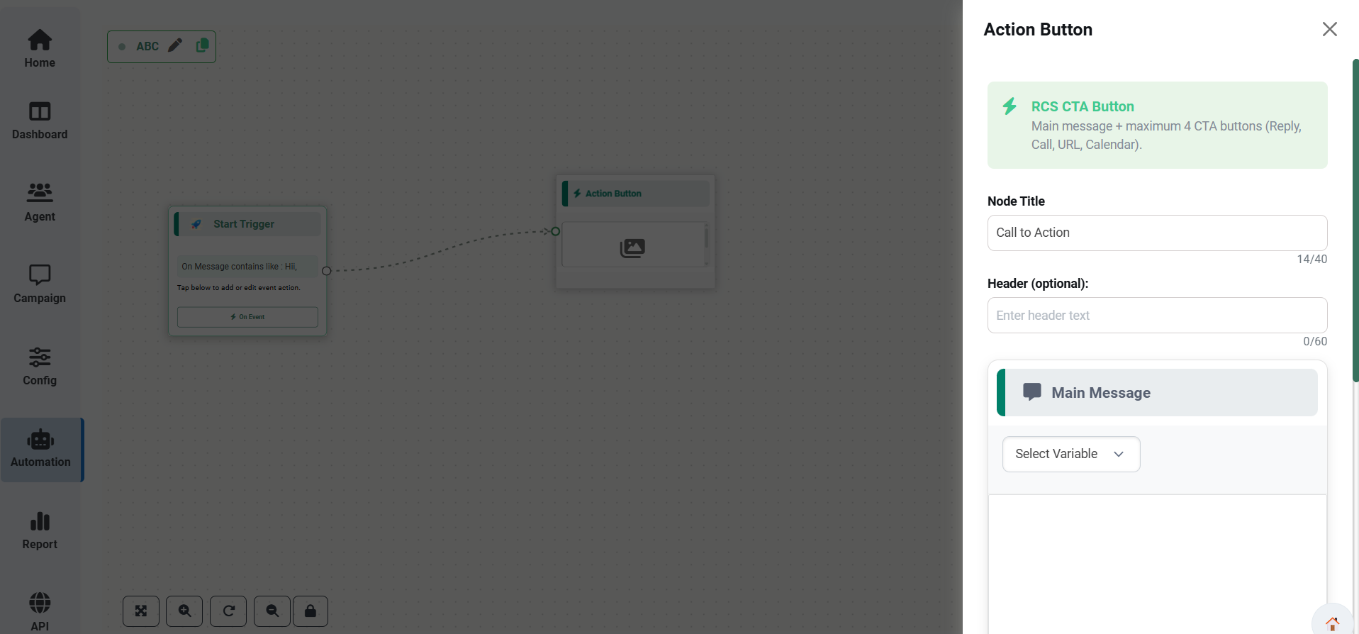 Action Button Node