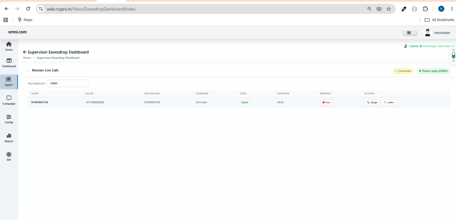 Supervisor Dashboard