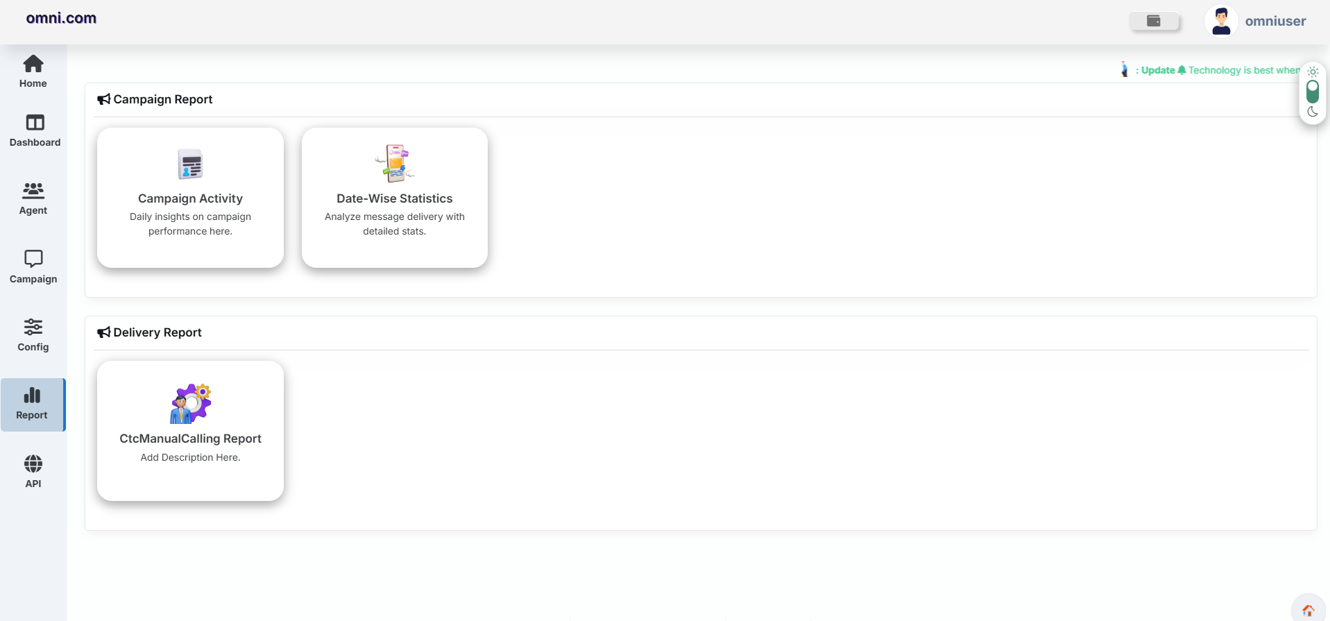 ctc Reports Dashboard