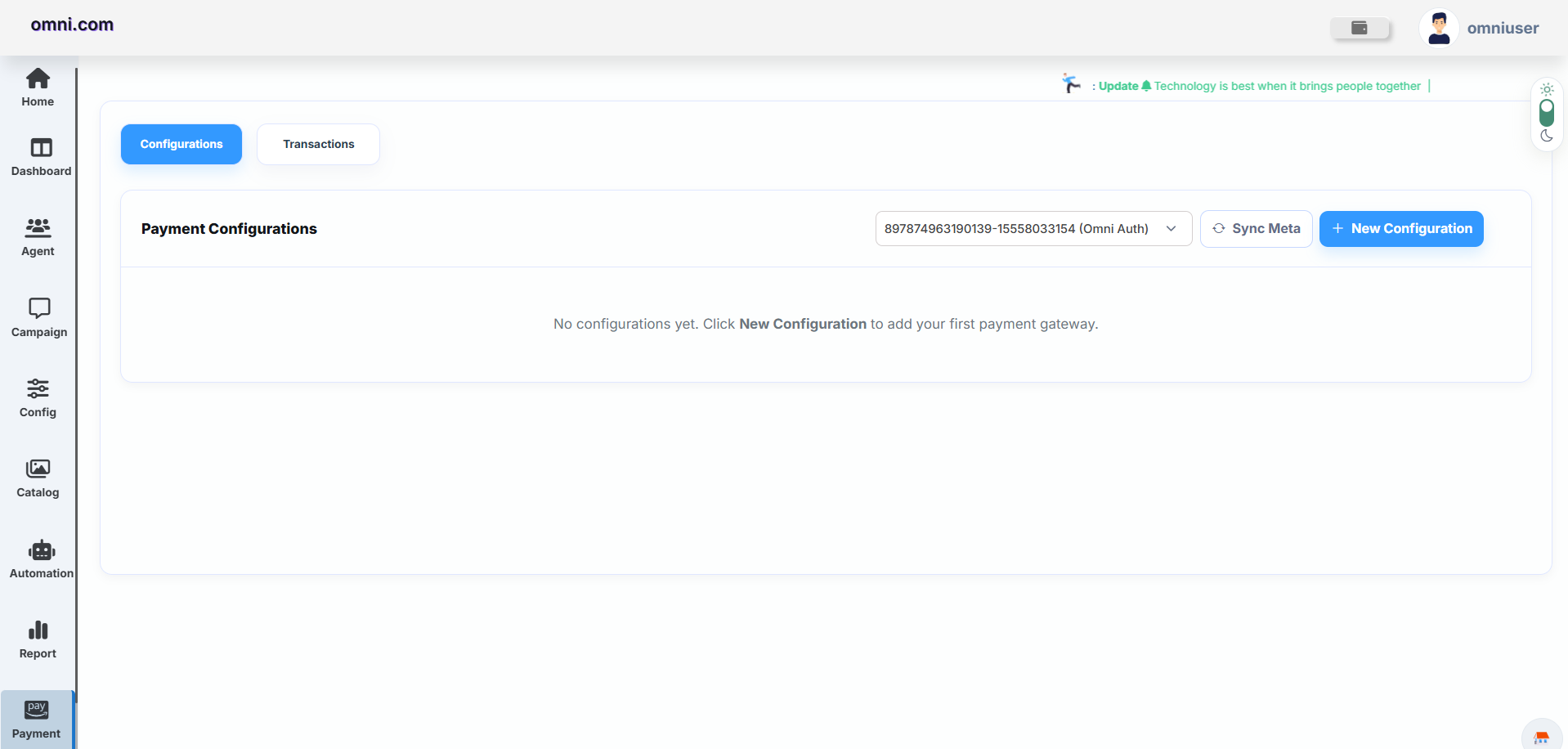 Payment Configurations
