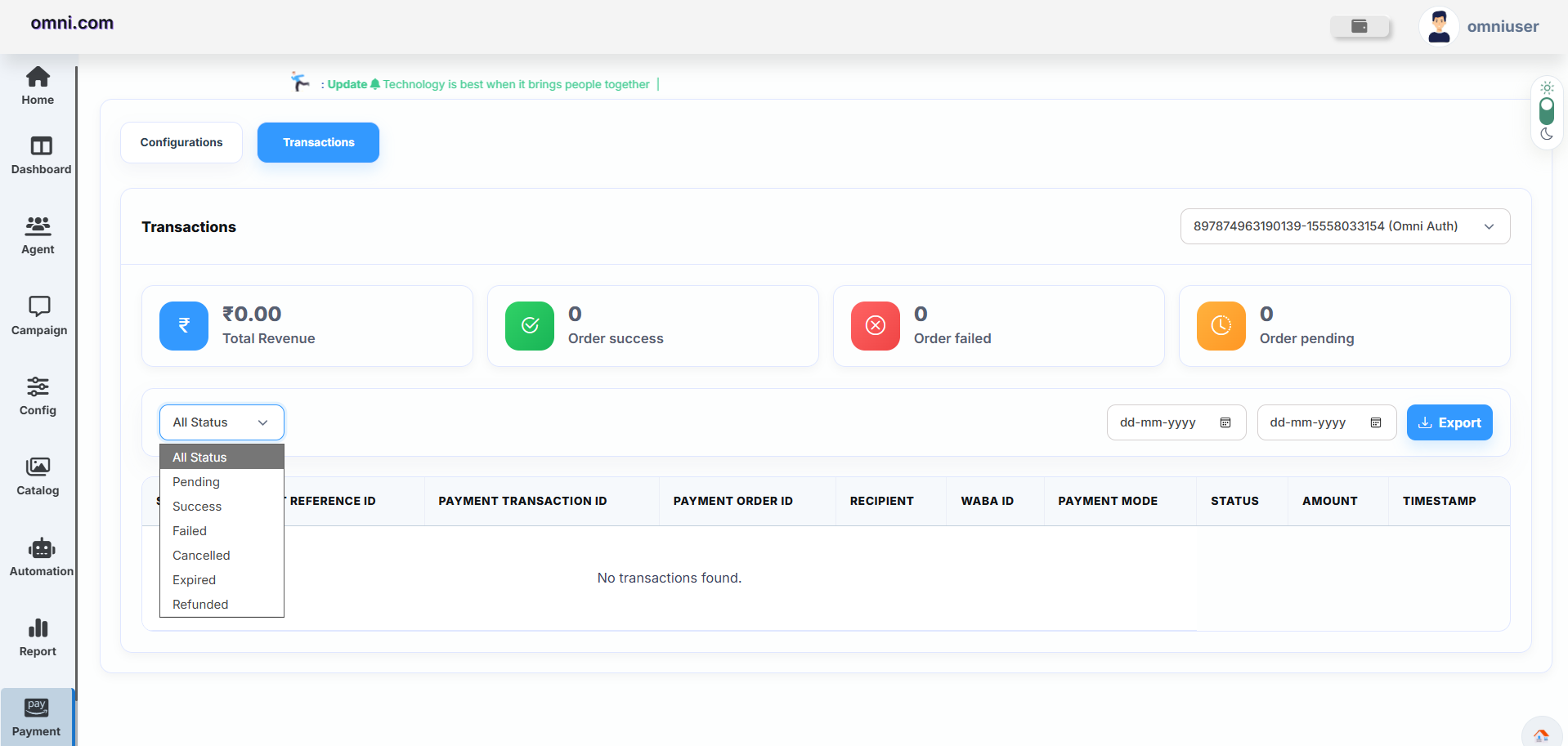 Transaction Filters
