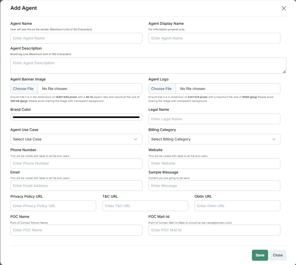 Create Agent