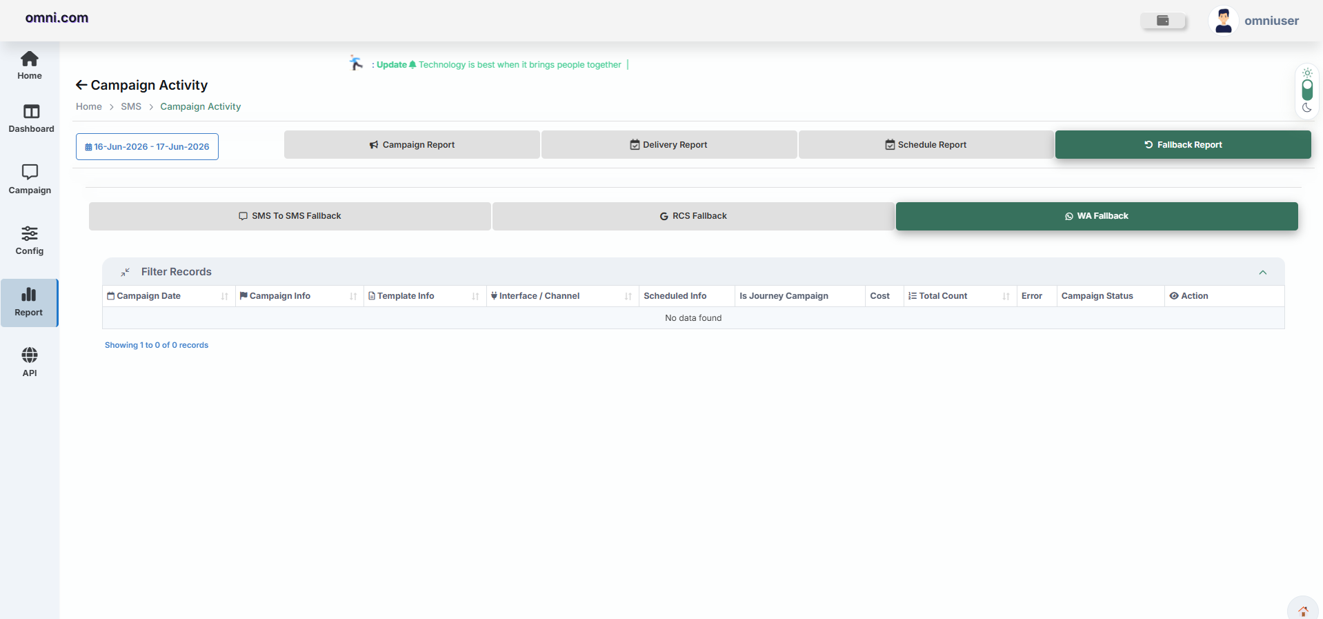 Delivery Report