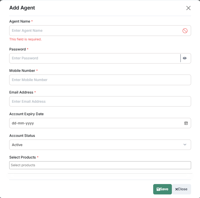 Add Agent