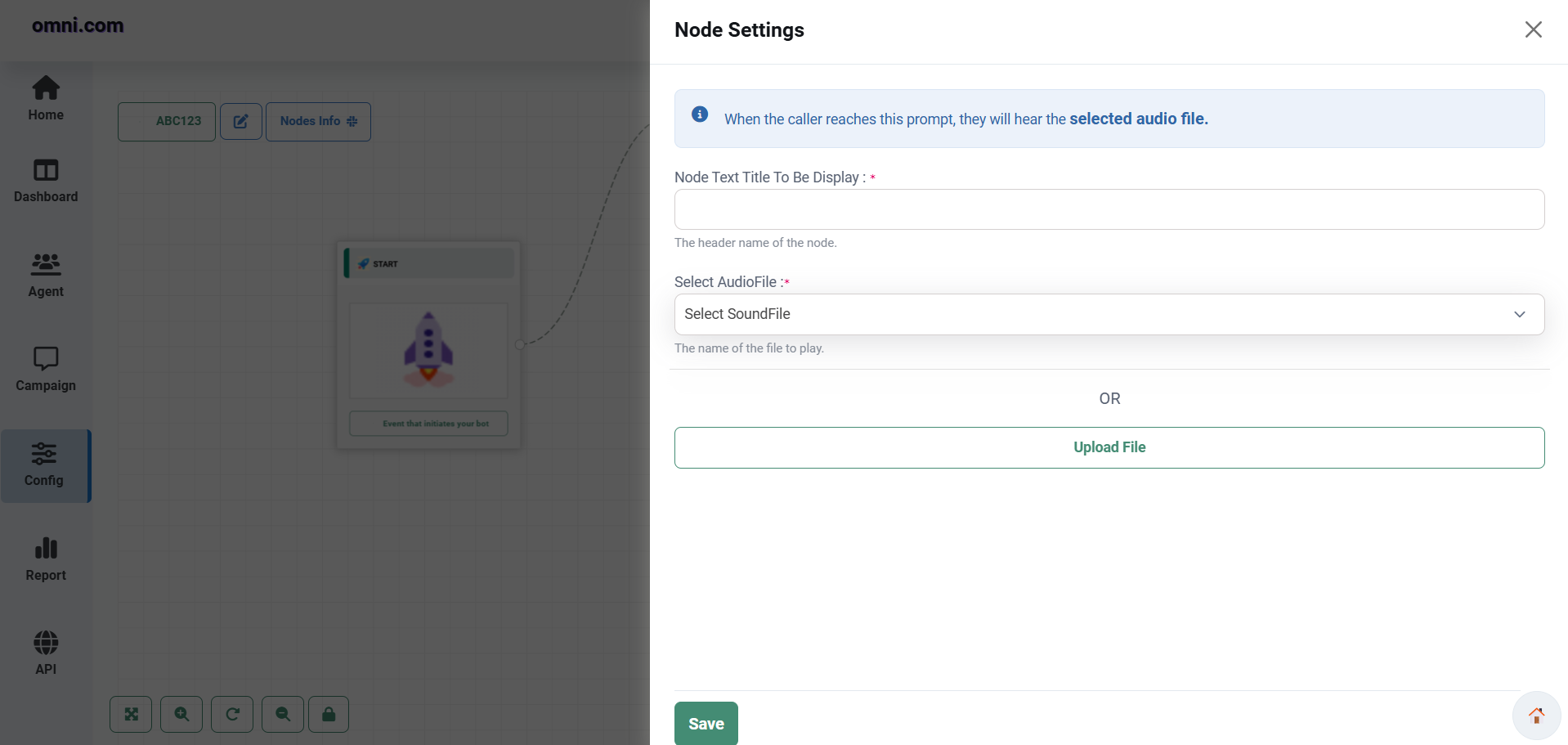 Play Audio File Node