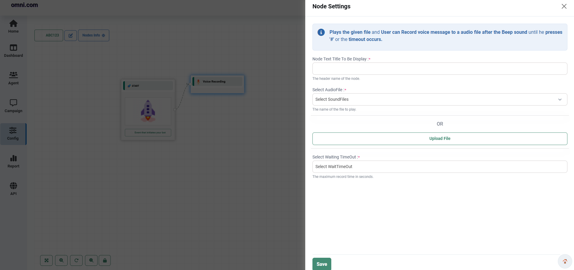 Voice Recording Node
