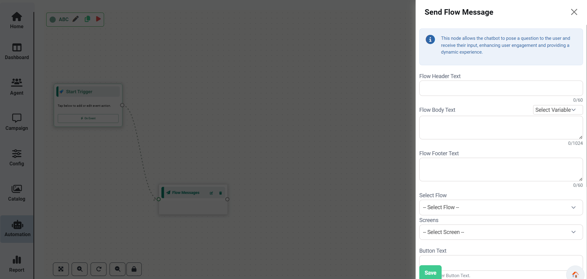 Send Flow Message