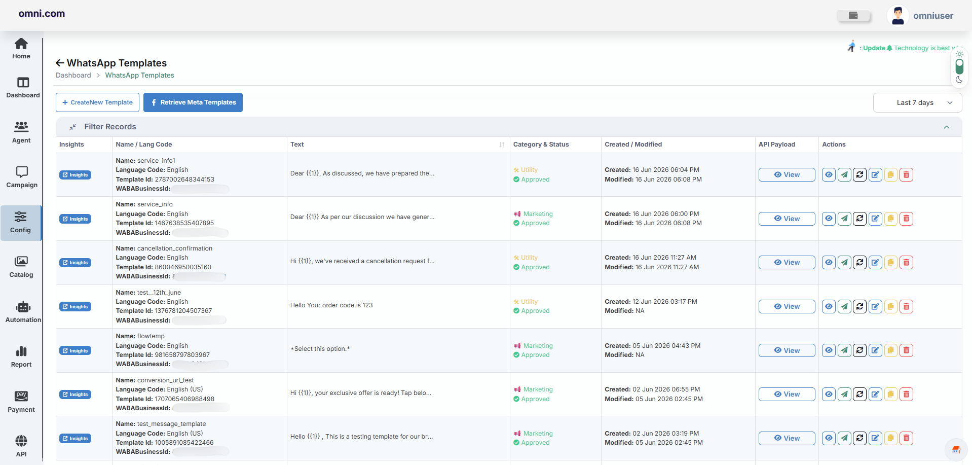 Template Components