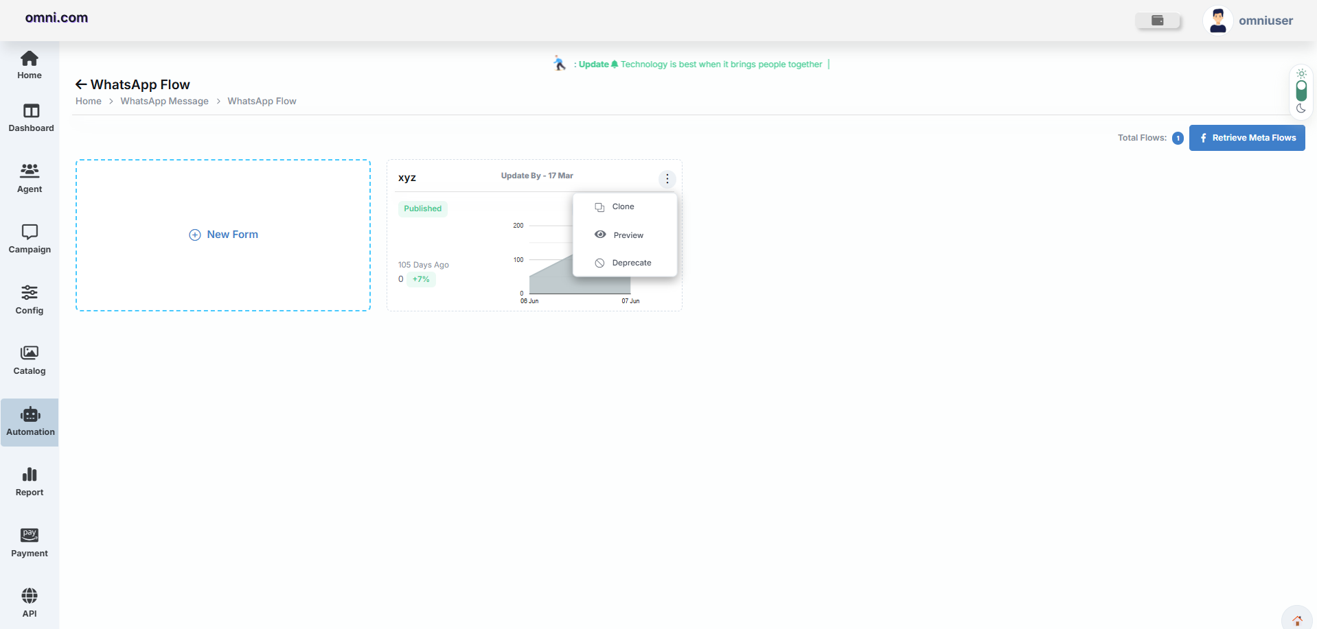 Manage Flows