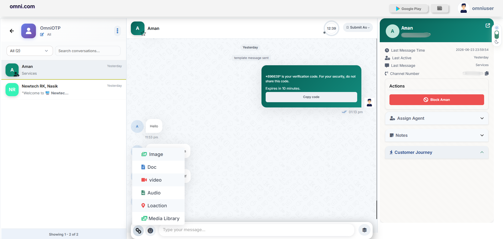 Send Messages